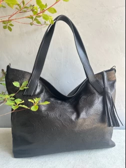 【関税込】 ナノロゴ デイリー トートバッグ - ブラック Signature sacoche(FREE SIZE Black): discord Yohji Yamamoto